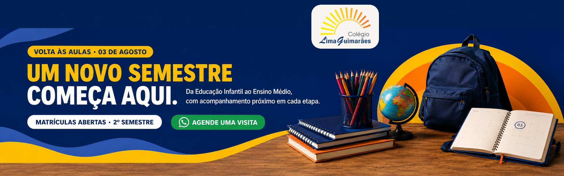 Banner Colégio
